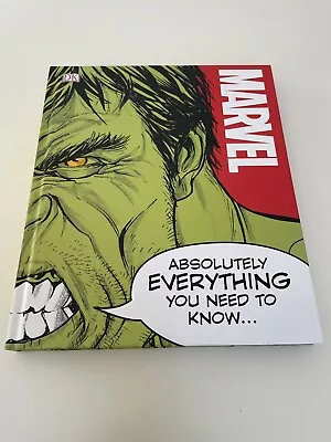 New - Marvel Encyclopedia - Absolutely Everything You Need To Know - DK Hardback • £7.49