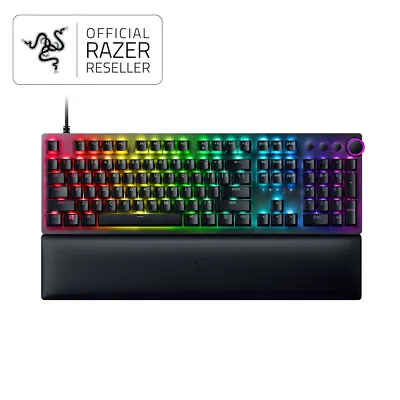 $199 • Buy Razer Huntsman V2 Optical Gaming Keyboard - Clicky Purple Switch - RZ03-03930300