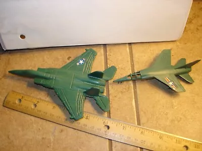 Vintage Plastic Toy Airplanes Set Of 2 • $6.99