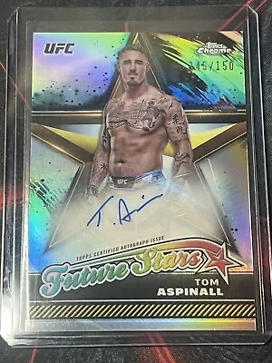 Tom Aspinall Topps Chrome Future Stars Autograph 145/150 • $22.50