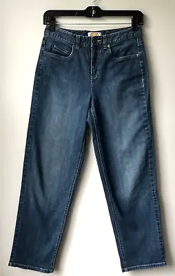 Talbots Petites Womens High Rise Mom Jeans Medium Wash Vintage 80’s Size 2 • $17.97