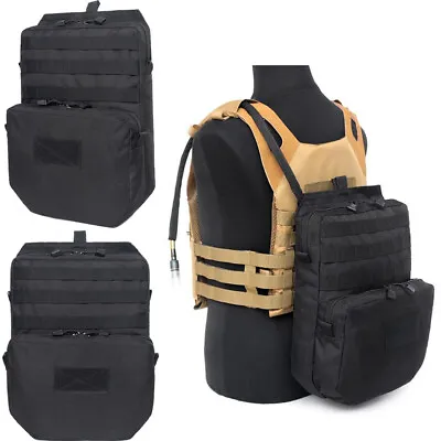 Tactical Hydration Pouch Molle Backpack For 3L Water Bag Vest Pouch Equipment • $24.97