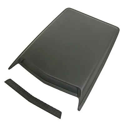 UNIVERSAL PERFORMANCE GT HOOD SCOOP AIR VENT BLACK ABS PLASTIC BOND ON 25x19x2 • $159.95