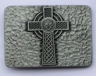 Celtic Cross Belt Buckle Metal BU158 • $9.95