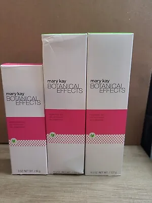 New Mary Kay Botanical Effects Set Of 3 Missing Toner Extra Cleansing Gel • $30