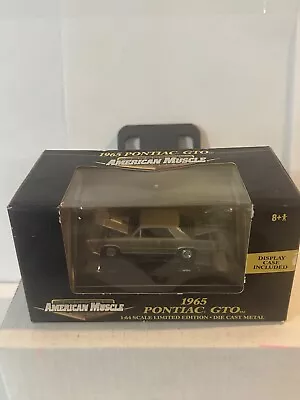 American Muscle 1965 Pontiac GTO Display Case Included A31 • $14.99