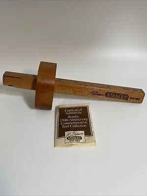 Vintage Stanley 150th Anniv. Cherry Marking Gauge Serial #761 Limited Edition • $24.95