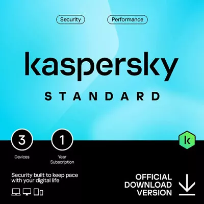 Kaspersky Internet Security 2023 3PC 1 Year Subscription • £6.66