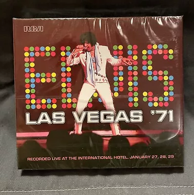 ELVIS PRESLEY Rare FTD 3 CD Set - LAS VEGAS '71 (3CDs) BRAND NEW SEALED • $54