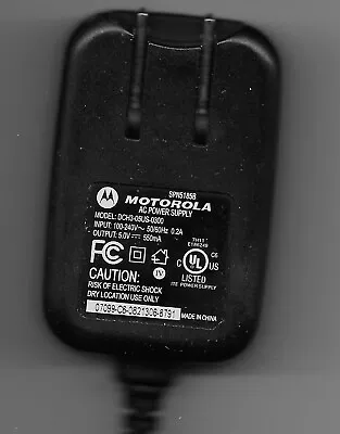 Motorola SPN5185B DCH3-05US-0300 AC Power Supply Wall Charger Adapter 5V  • $10