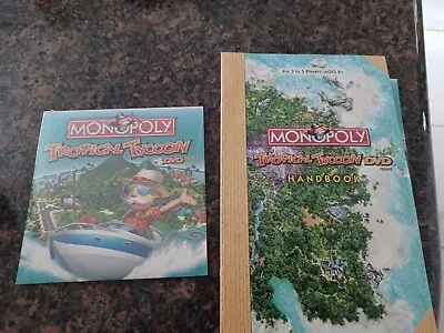 Tropical Tycoon Monopoly DVD Game N Handbook • $6.99