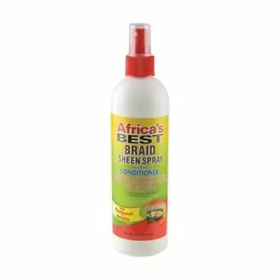 Africa's Best Braid Sheen Spray With Conditioner 355ml/ 12oz • £6.99