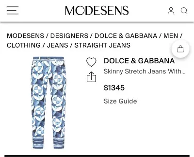BNWT $1345!!!  Dolce & Gabbana Pants Majolica Print Size 46 • $300