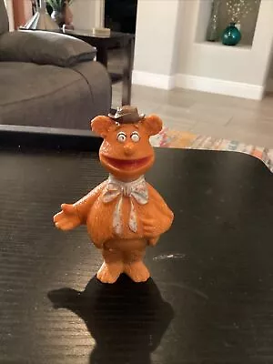 Fozzie Bear Pvc Figure Muppets Movie Cake Topper 4 Inch Disney Playset 2011 • $7.99