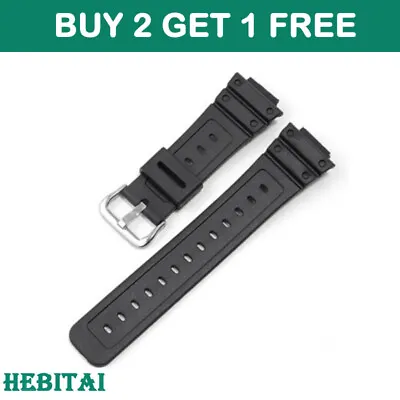 Rubber Watch Band For G-Shock DW5600 DW6900 DW9052 GA110 Silicone Belt G-Shock • $10.68