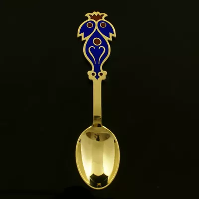 Danish Gilded Christmas Spoon 1974 - A. Michelsen • $100