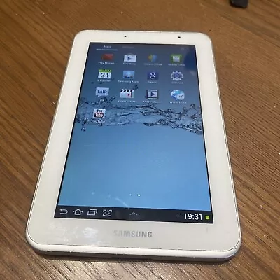 Samsung Galaxy Tab 2 GT-P3110 8GB Wi-Fi 7 Inch - White • £20.99