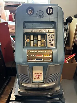 Mills Brothers -Vintage High Top Slot Machine - 10 Cent Machine • $2500