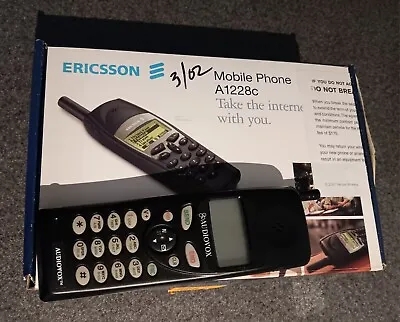 Vintage Ericsson Mobile Phone A1228c • $19.99