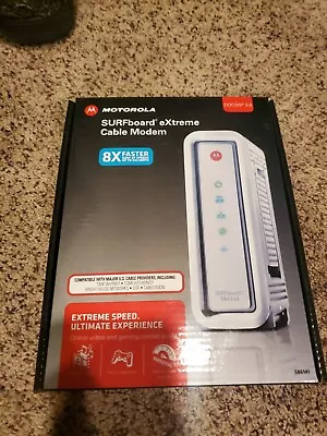 Motorola ARRIS SURFboard SB6141 DOCSIS 3.0 Cable Modem TESTED WORKING • $16.69