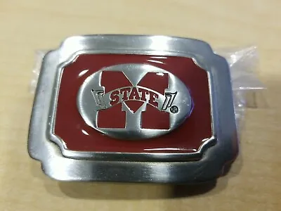 Mississippi State Licensed Belt Buckle For Up To 1 1/4  Belt. Pewter • $6