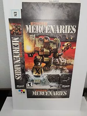 Mechwarrior 4 Mercenaries Promotional Box • $90