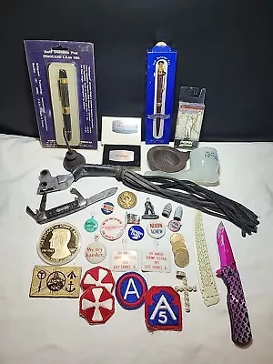 Junk Drawer Lot Vintage Collectibles 🔥🔥 ++ LOT- LOOK🔥🔥 • $18