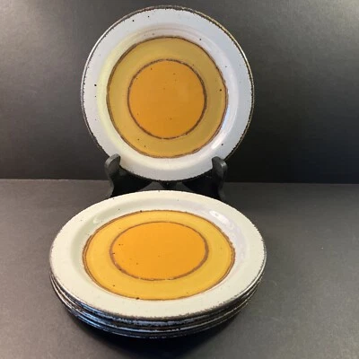 £44.77 • Buy Set Of 4 - Stonehenge Midwinter Sun Bread / Dessert Plates 7” England EUC