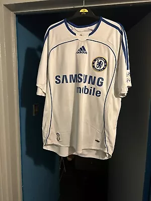 Chelsea 2006/2007 Away Adidas Mens XL Football Shirt Drogba #11 • £0.99