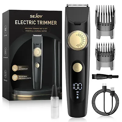 SEJOY Professional Hair Clippers Cordless Beard Trimmer Hair Trimmer Clippers • £17.99