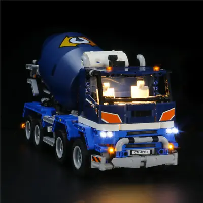 LED Lighting Kit For LEGO Technic Concrete Mixer Truck 42112 Light Kit ONLY AU • $57.99