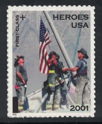 Scott B2- Heroes: Ground Zero Firefighters Semi Postal- MNH (S/A) 34c 2002 • $1.39