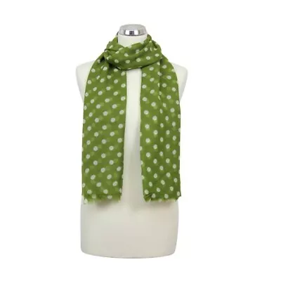 £7.99 • Buy Pure New Wool Spot Scarf