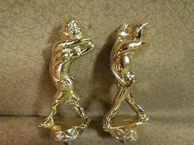 Vintage Metal Trophy Top Mascots Comical Funny Twisted Tee Off GOLF Man & Woman • $11.24