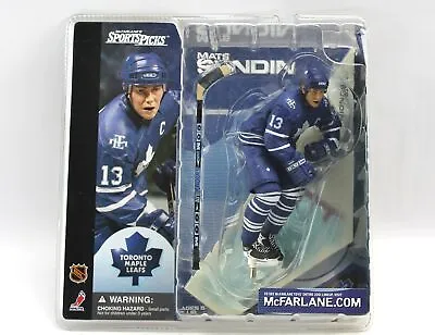McFarlane MATS SUNDIN Toronto Maple Leafs NHL Action Figure Series 1 2001 • $22