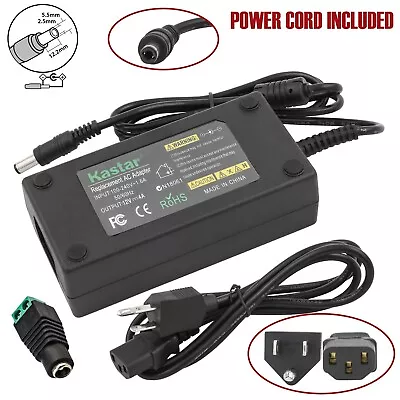 $11.99 • Buy Kastar 12V 4A 48W AC/DC Power Supply Adapter For LED Strip Light LCD Monitor TV