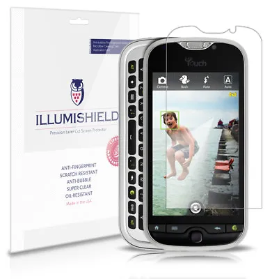 $7.65 • Buy ILLumiShield Clear Screen Protector 3x For T-Mobile HTC MyTouch 4G Slide 2011