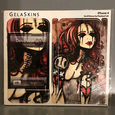 Gelaskin Gelaskins IPhone 4 Devil Woman By Play Dead Cult • $7.99