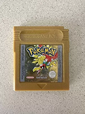 Nintendo Gameboy Colour Game Pokemon Gold PAL Genuine! • £30