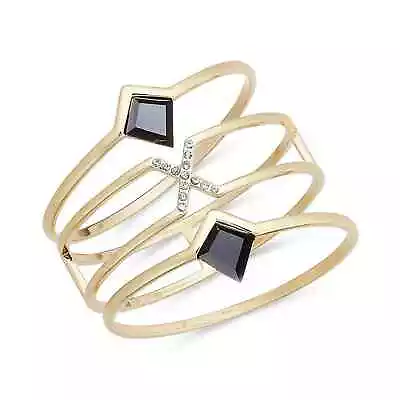 I.N.C. Gold-Tone 3-Pc. Set Pavé & Stone Bangle Bracelets • $12.61