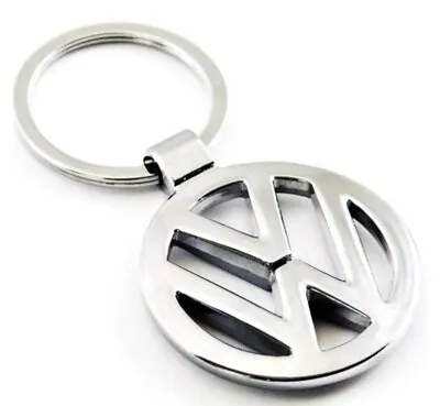 Vintage Keyring Metal  Vw Volkswagon T4 T5 T2 GOLF CAMPERVAN PASSAT VW KEY RING • £5.49