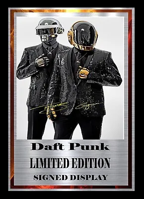 Daft Punk    Signed    Limited Edition • £18.90