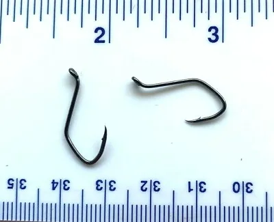 100 Matzuo 141010 Black Sickle Octopus Fish Hooks Size 4 - 100 Hooks • $12.49