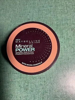 Maybelinne Mineral Power Powder Foundation Medium 4 See Description • $34.99