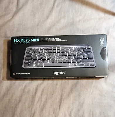 Logitech MX Keys Mini Wireless Illuminated Keyboard Graphite • £72.50