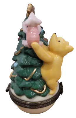 Disney Winnie The Pooh Piglet Christmas Tree Trinket Box Midwest Cannon Falls • $35