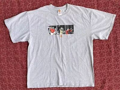 Vintage 2000s Manchester United Red Devils Football Club Shirt Size XL Beckham • $40