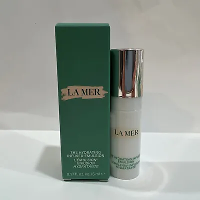 La Mer The Hydrating Infused Emulsion (0.17oz/5ml) Travel Size New In Box • $15.99