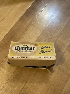 Gunther Premium Beer Golden Brewed Baltimore Maryland Salt & Pepper Shaker  • $0.99