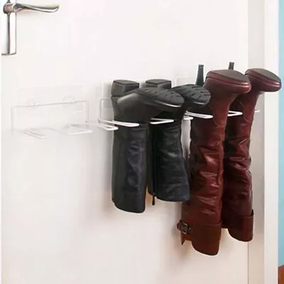 Self-Adhesive Boots Storage Rack Iron Boots Support Boots Organizer  For Home • £6.55